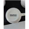 Image 4 : Ceramic Dishware Set- Plates, Bowls, Cups- Sets of 8-  AS IS
