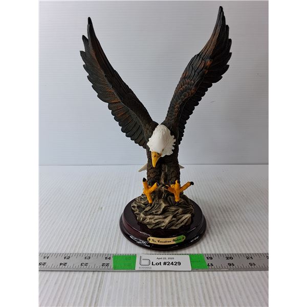 'The Canadian Rockies' Bald Eagle Figurine- Prefer Pick Up
