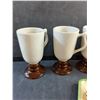 Image 2 : Hall Pottery Irish Coffee Mugs and Ceramic Juicer