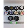 Image 1 : (10) Hockey Pucks
