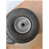 Image 6 : *(2) Pneumatic Wheels - 4.10/3.50-4 and Dolly - Cannot Ship