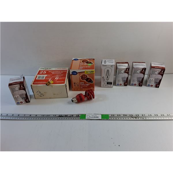 Various Light Bulbs - As Is