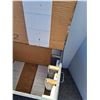 Image 2 : *** Wooden Light Black Storage Crate - 32.5" x 18.5" x 26.5" - CANNOT SHIP, As Is