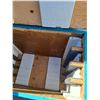 Image 4 : *** Wooden Teal Storage Crate - 32.5" x 18.5" x 26.5" - CANNOT SHIP, As Is