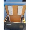 Image 3 : *** Wooden Black Storage Crate - 32.5" x 18.5" x 26.5" - CANNOT SHIP, As Is