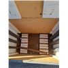 Image 4 : *** Wooden Black Storage Crate - 32.5" x 18.5" x 26.5" - CANNOT SHIP, As Is