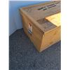 Image 2 : Wooden Storage Crate - 38.5" x 19.5" x 26.5" - CANNOT SHIP, As Is