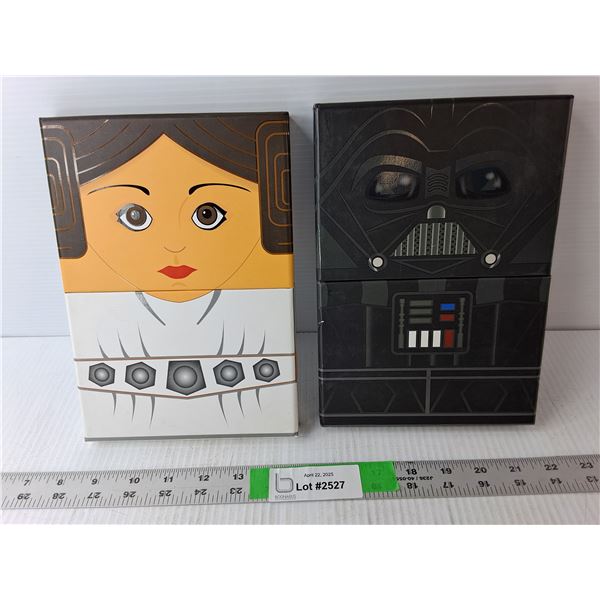 (7) Kids' Star Wars Books with Cases