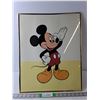 Image 1 : Mickey Mouse Framed Artwork 20" Tall x 16" Wide