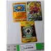 Image 1 : (3) Pokemon Cards- Warp Energy, Galarian Zapdos, Solrock. Cannot Authenticate