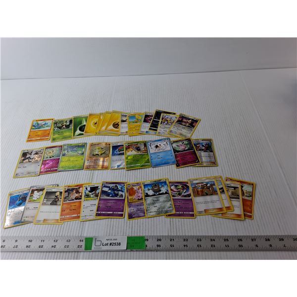 Lot of Pokemon Cards- Wigglytuff, Butterfree, Sandshrew, Misc. Cannot Authenticate