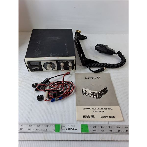 Citizen CB Tranceiver- Untested