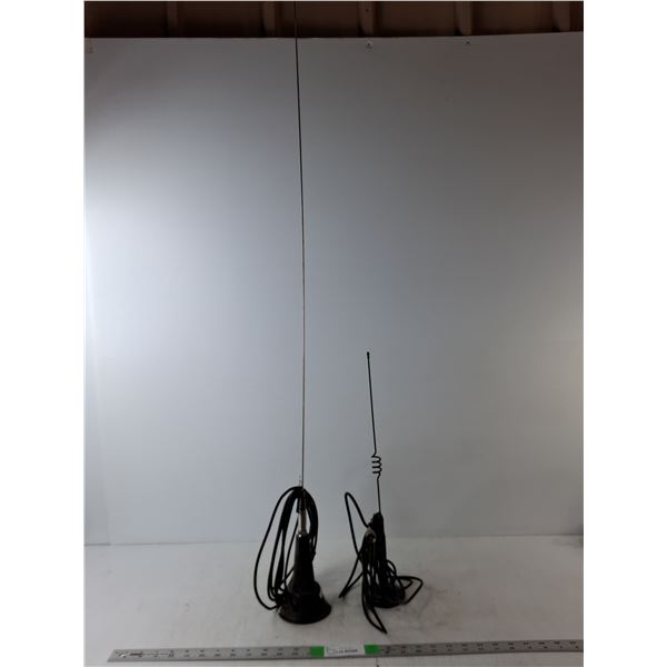 (2) CB Antennas Up to 46" Tall