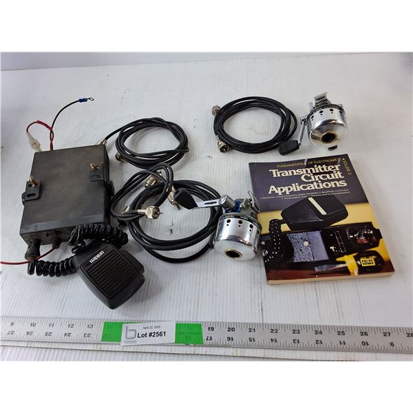 (2) Daiwa Fishing Reels, Uniden CB Radio, Coax Cables