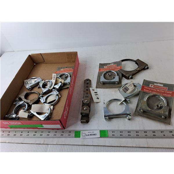 Lot of Muffler Clamps