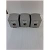 Image 4 : Set of 3 Sony Bookshelf Speakers - Untested, Various Remotes, Hooks, Mounts, Misc.
