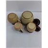 Image 2 : Set of Stoneware Containers