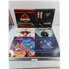 Image 1 : (6) Laser Disk Movies (Jurassic Park, Aladdin, Jungle2Jungle)
