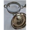 Image 2 : 3-Footed Silver Plated Serving Dish, (2) Sets of S&P Shakers