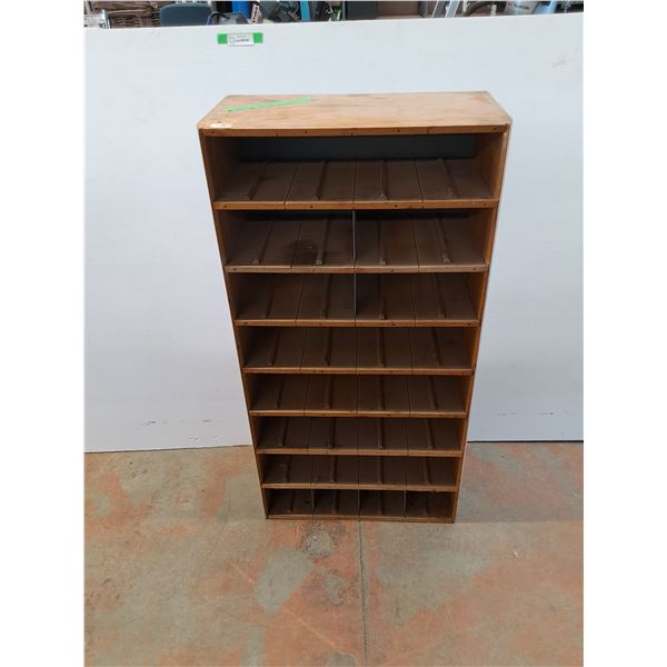 *Wooden 8 Tier Storage Cabinet - Cannot Ship