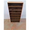 Image 2 : *Wooden 8 Tier Storage Cabinet - Cannot Ship