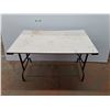 Image 1 : *Folding Table - 48 x 31 x 30" - Cannot Ship