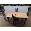 Image 1 : *Dining Table and (4) Chairs - Cannot Ship
