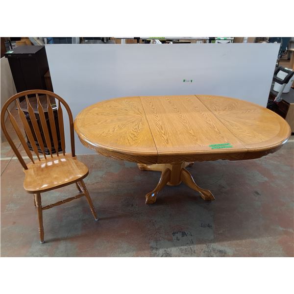 *Wooden Table and Chair - Cannot Ship