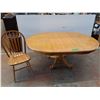 Image 1 : *Wooden Table and Chair - Cannot Ship