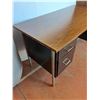 Image 4 : *Wood and Metal Desk - Cannot Ship