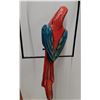 Image 3 : Paper Mache Parrot and Stand