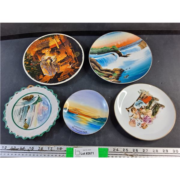 (5) Decorative Plates