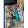 Image 3 : Tin Box, Nail Files, Scissors, Soap, Perfume and Misc