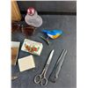 Image 5 : Tin Box, Nail Files, Scissors, Soap, Perfume and Misc