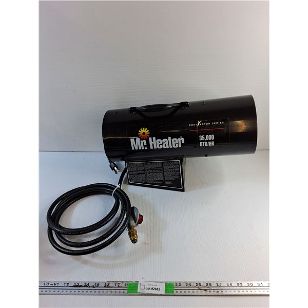 Mr Heater 35000 BTU/HR - Tested