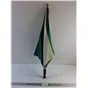 Image 1 : Green and White Umbrella