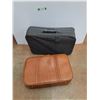 Image 1 : Brown and Gray Suitcases - 25 x 15 x 7"  - Pick Up
