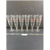 Image 1 : Set of 6 Budweiser Beer Glasses