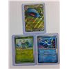 Image 2 : (3) Pokémon Holographic Trading Cards - Bulbasaur, Vaporeon and Venusaur - Cannot Authenticate
