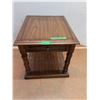 Image 1 : * Solid Wood End Table - Cannot  Ship!