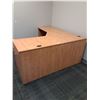 Image 1 : Two Piece Office Desk w/Drawers - 65" Long x 65" Long x 29" Tall x 23.5" Deep - OFFSITE MUST PICK UP