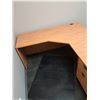 Image 3 : Two Piece Office Desk w/Drawers - 65" Long x 65" Long x 29" Tall x 23.5" Deep - OFFSITE MUST PICK UP