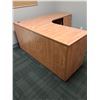 Image 1 : Two Piece Office Desk w/Drawers - 65" Long x 65" Long x 29" Tall x 23.5" Deep - OFFSITE MUST PICK UP