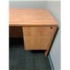 Image 2 : Two Piece Office Desk w/Drawers - 65" Long x 65" Long x 29" Tall x 23.5" Deep - OFFSITE MUST PICK UP