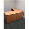 Image 1 : Two Piece Office Desk w/Drawers - 65" Long x 65" Long x 29" Tall x 23.5" Deep - OFFSITE MUST PICK UP