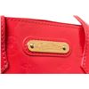 Image 5 : Louis Vuitton Rouge Grenadine Monogram Vernis Leather Wilshire Pm Handbag