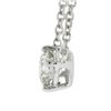 Image 4 : New 14K Gold .47 ctw Round Brilliant Diamond Solitaire Pendant w/ Adjustable Cha
