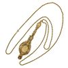 Image 7 : Vintage 14k Gold Collectible Lorgnette Opera Glasses & 35" Rope Chain Necklace
