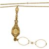 Image 8 : Vintage 14k Gold Collectible Lorgnette Opera Glasses & 35" Rope Chain Necklace