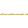 Image 7 : Cute Unique 14k Yellow Gold 7" 8.7mm 3D Polished Dolphin Link Chain Bracelet